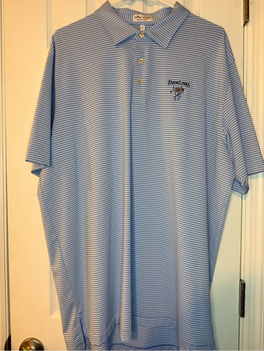 Peter Millar Summer Comfort FarmLinks Golf Club Polo – Size XL